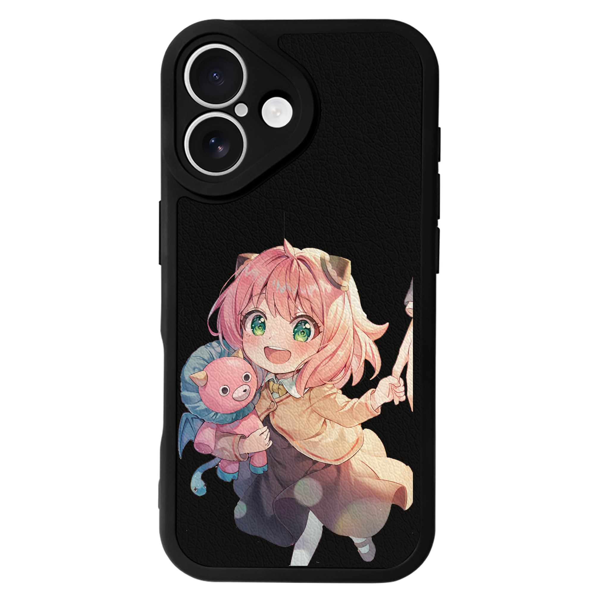 （画像用） SPY×FAMILY间谍家家酒 【iPhone 16シリーズ対応】シリコンスマホケース（レザー調） 材質：シリコン